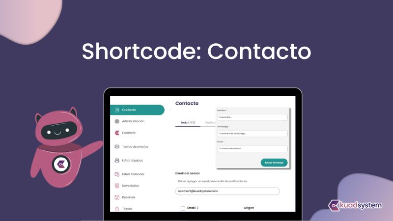 Shortcode Formulario de Contacto thumbnail